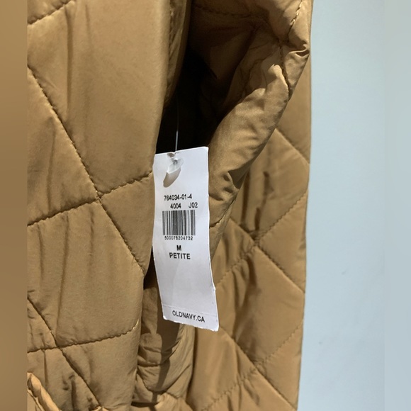 Old Navy quilted jacket medium petite - Picture 4 of 6